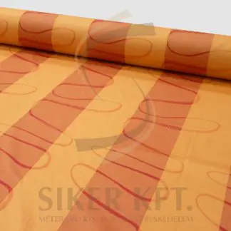 pamutszatén mintás vászon 5022-orange