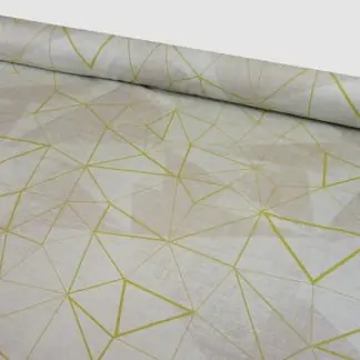pamutszatén mintás vászon 5030-yellow